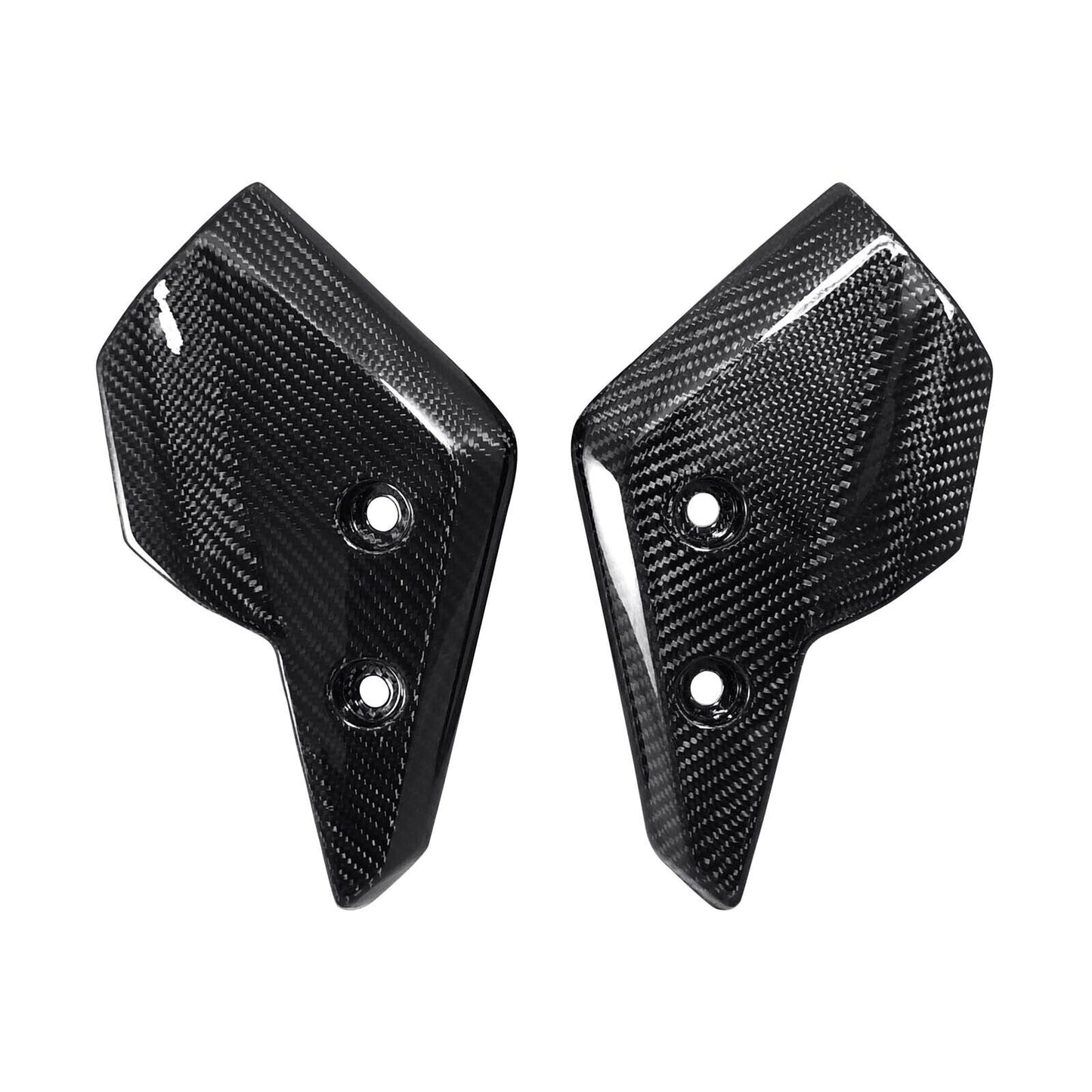 MOS Carbon Fiber Front Fender Side Covers for Kymco AK550 Premium 2022-2024