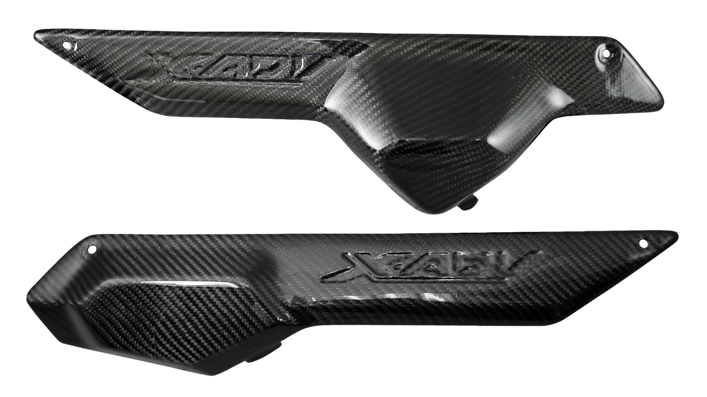 MOS Carbon Fiber Footrest Side Trim Covers for Honda X-ADV 750 2017-2020