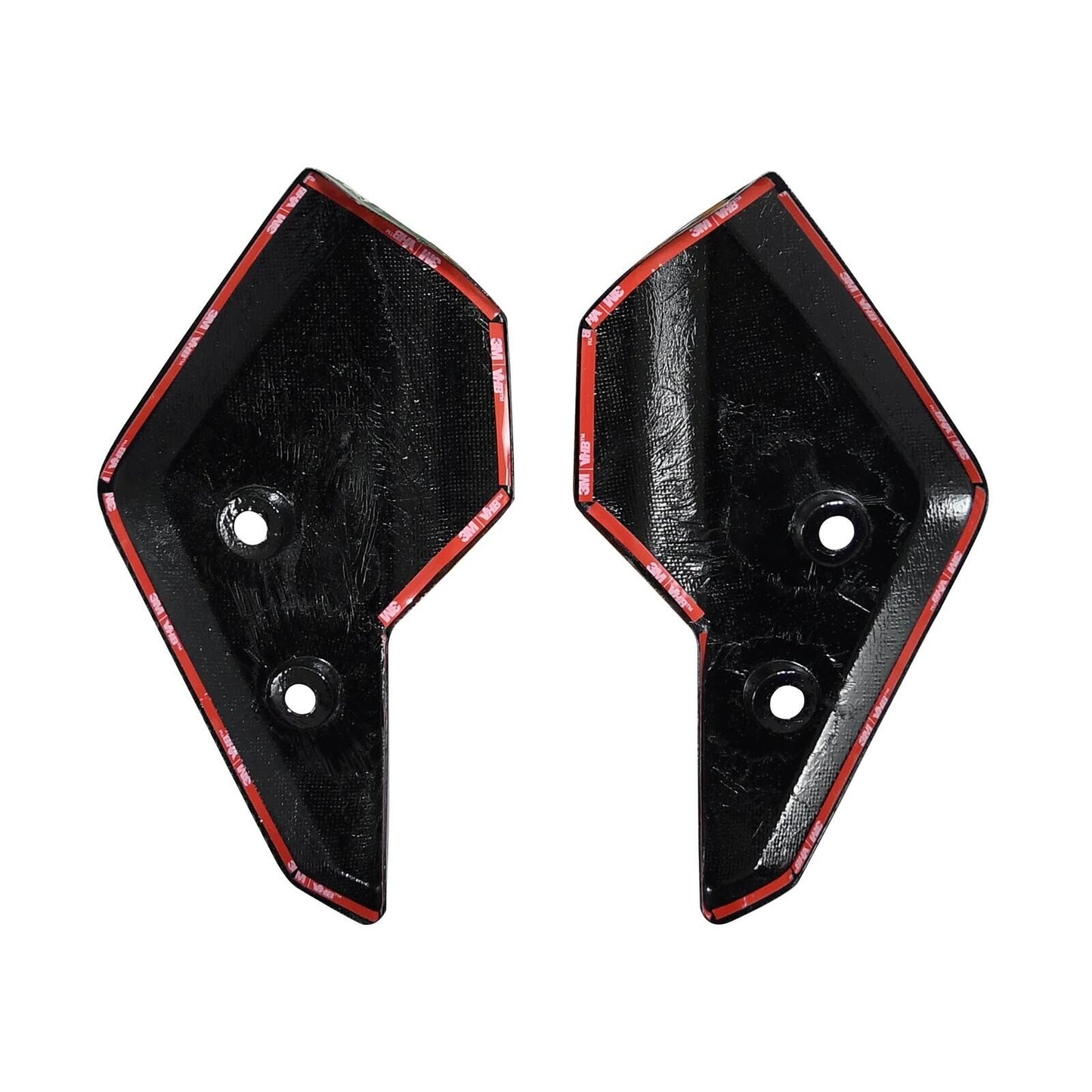 MOS Carbon Fiber Front Fender Side Covers for Kymco AK550 Premium 2022-2024