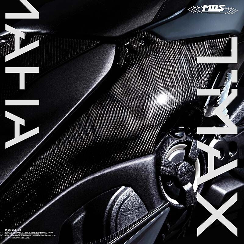 MOS Carbon Fiber Body Side Covers for Yamaha TMAX 560 2022 2023