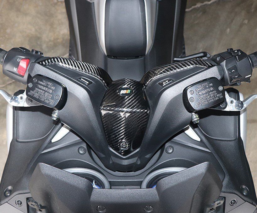 MOS Carbon Fiber Handlebar Central Cover for Yamaha TMAX 530 560 2017-2021