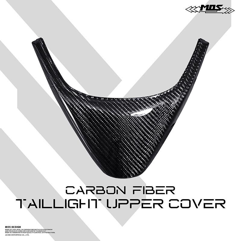 MOS Carbon Fiber Taillight Upper Cover for Yamaha TMAX 560 2022-2023