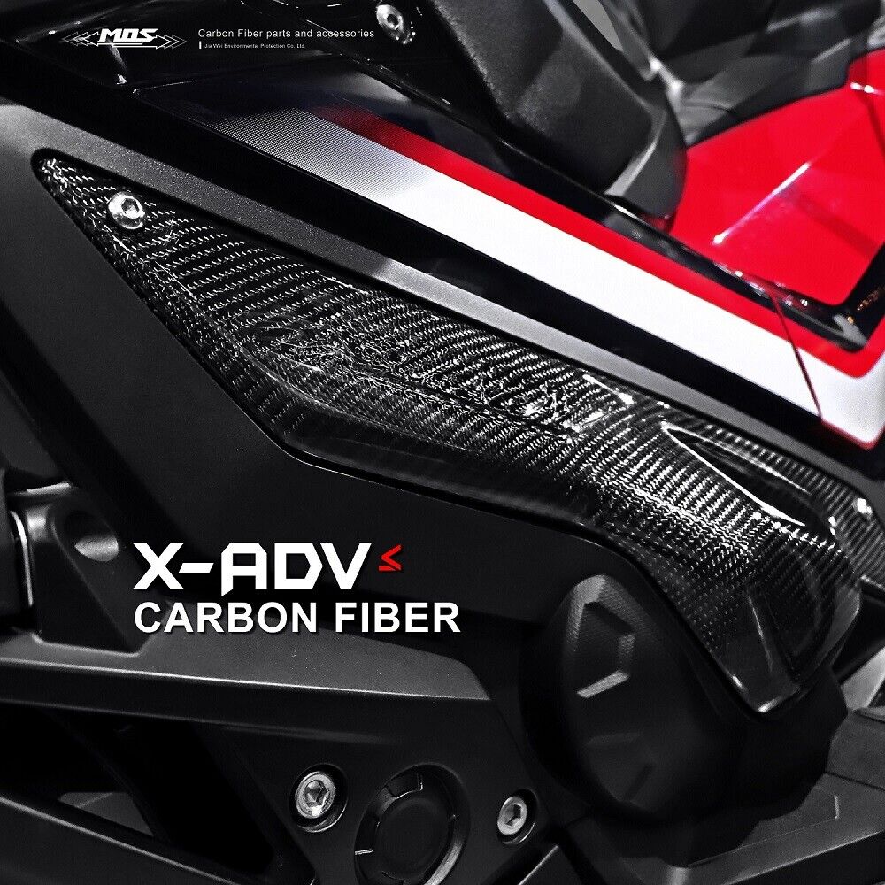 MOS Carbon Fiber Footrest Side Trim Covers for Honda X-ADV 750 2017-2020