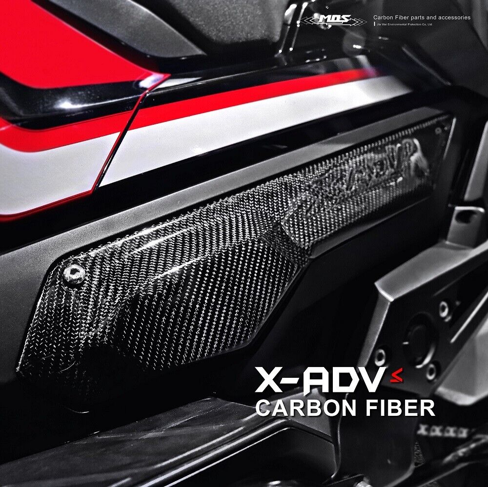 MOS Carbon Fiber Footrest Side Trim Covers for Honda X-ADV 750 2017-2020