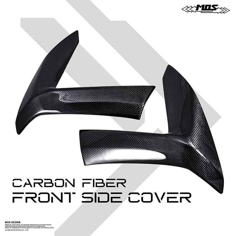 MOS Carbon Fiber Front Side Covers for Yamaha TMAX 560 2022-2023