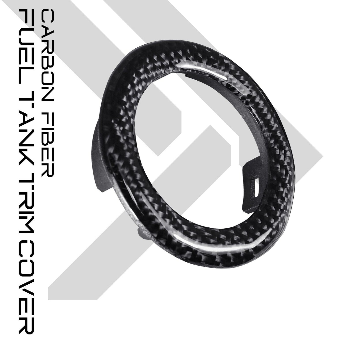 MOS Carbon Fiber Fuel Tank Trim Cover for Yamaha Zuma 125 2022 - 2024