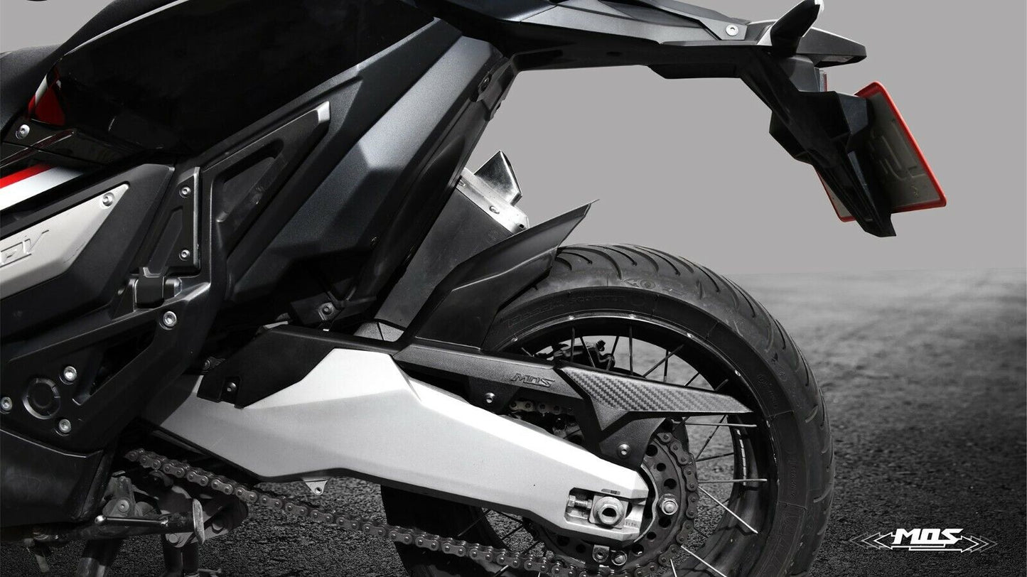 MOS Rear Fender Hugger Mud Guard with Chain Guard for Honda X-ADV 750 2017-2023