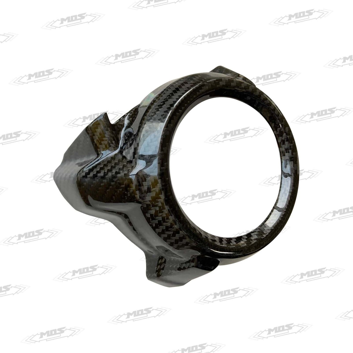 MOS Carbon Fiber Headlight Covers Set for Yamaha Zuma 125 2022 - 2024