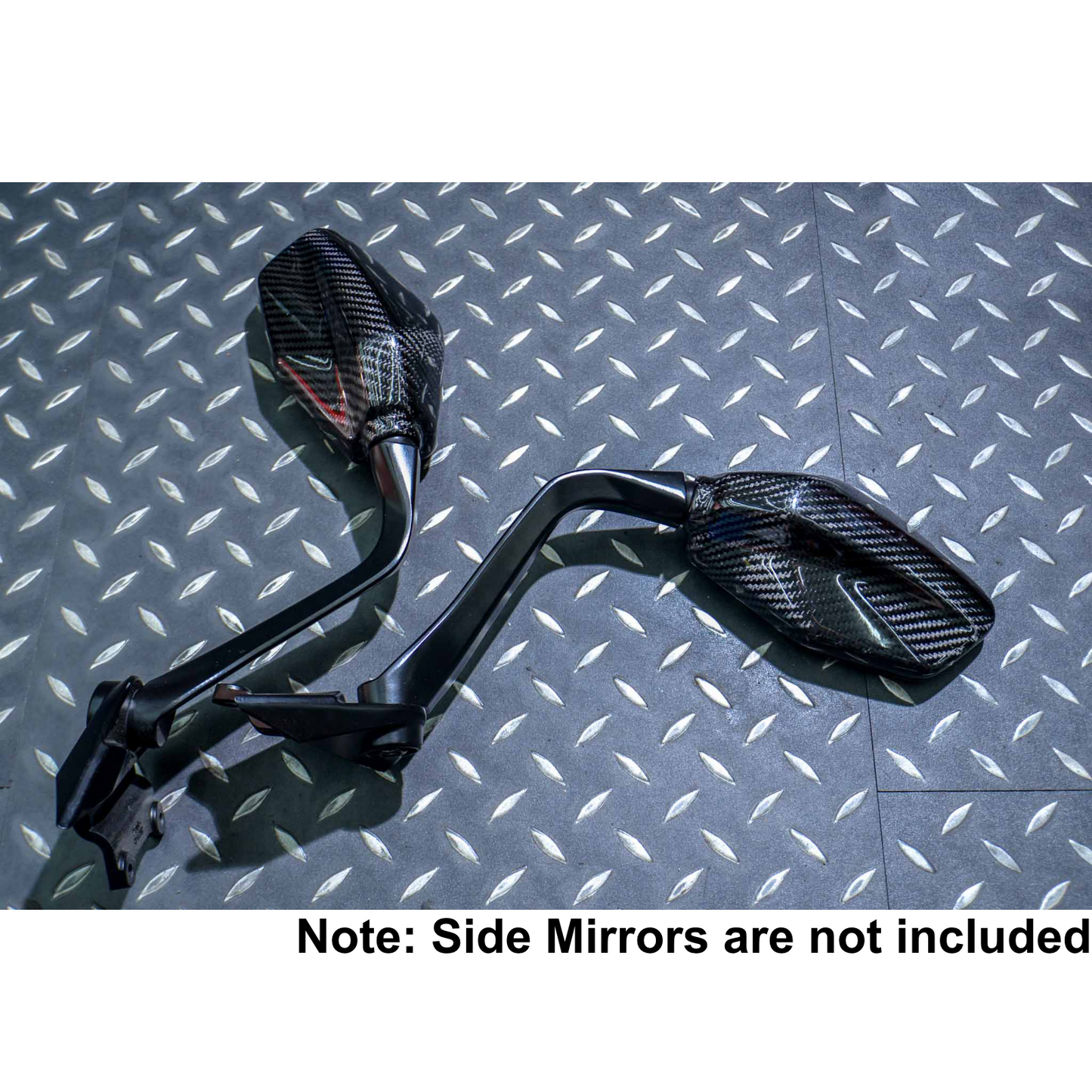 MOS Carbon Fiber Mirror Covers for Kymco AK550 18-24 / AK550 Premium 22-24