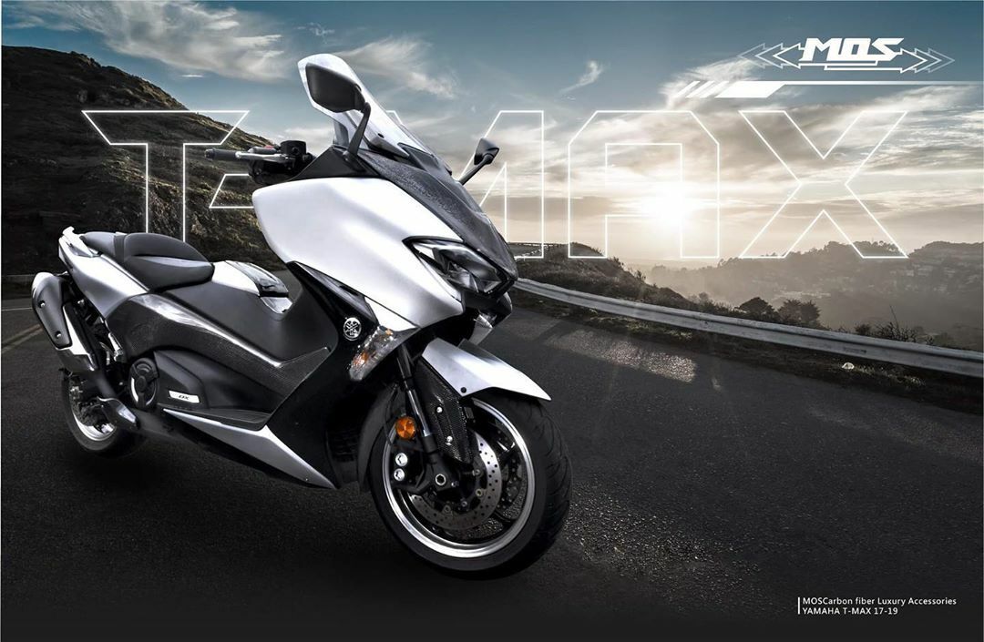 MOS Carbon Fiber Side Covers For Yamaha TMAX 530 2017-2019