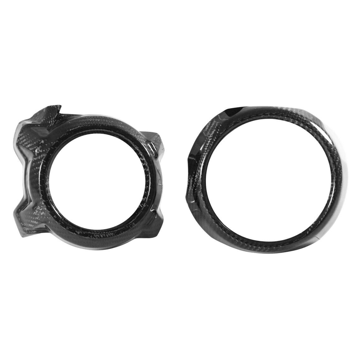 MOS Carbon Fiber Headlight Covers Set for Yamaha Zuma 125 2022 - 2024