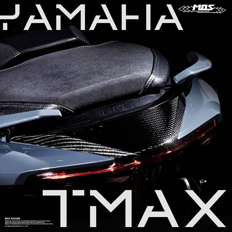 MOS Carbon Fiber Taillight Upper Cover for Yamaha TMAX 560 2022-2023