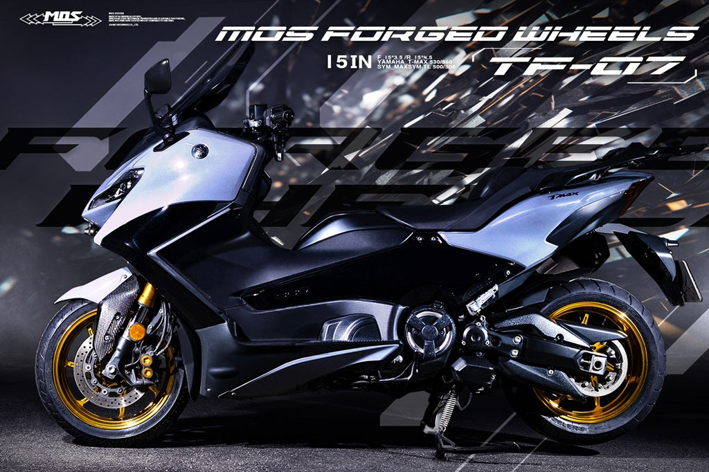 Forged Aluminum Alloy Wheel TF07 for Yamaha TMAX 530 560 Series