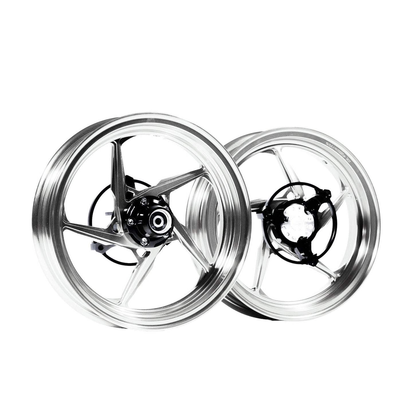 MOS GR05 Forged Aluminum Alloy Rims Wheels for Yamaha Zuma 125 2022-2024