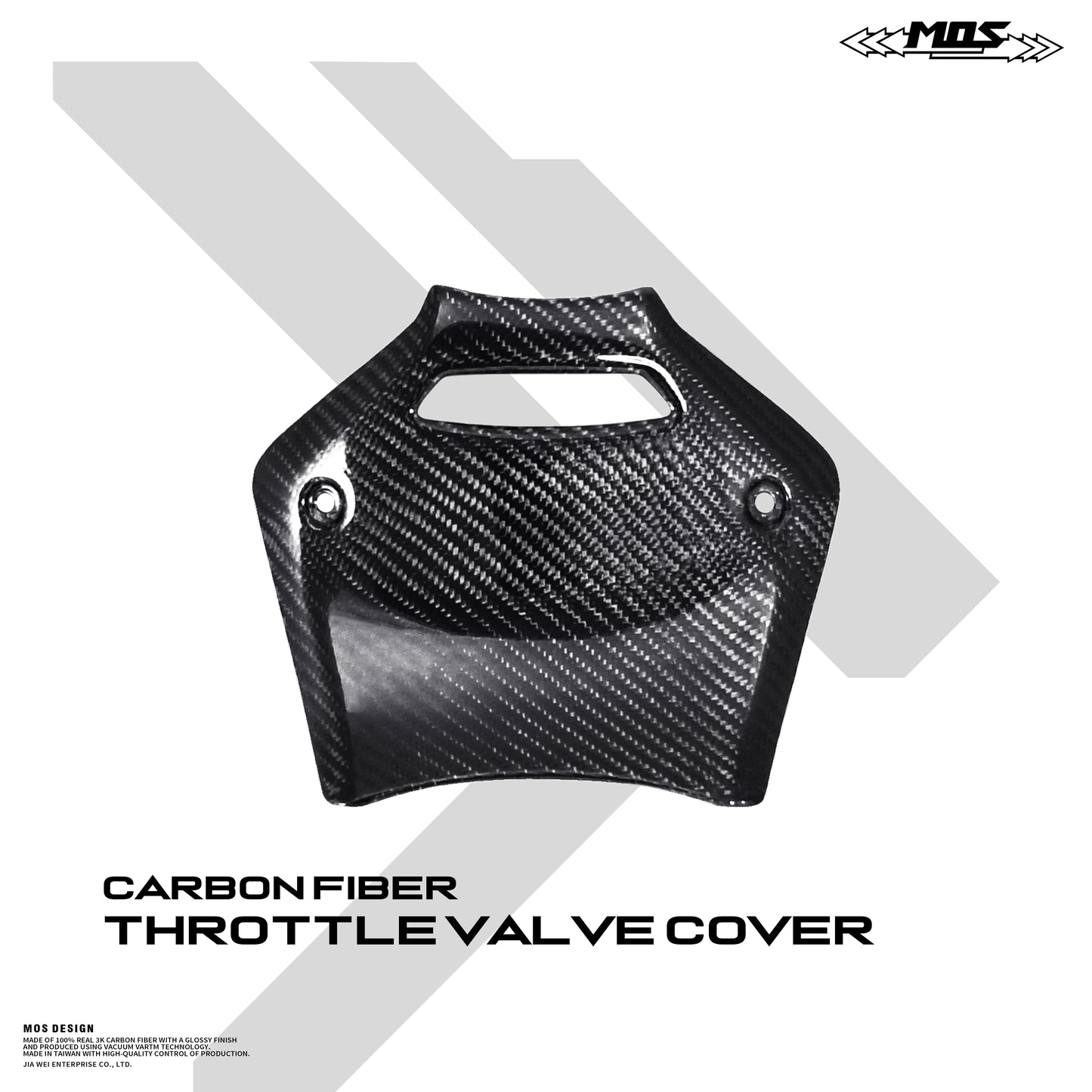 MOS Carbon Fiber Throttle Valve Cover for Yamaha TMAX 560 2022-2025