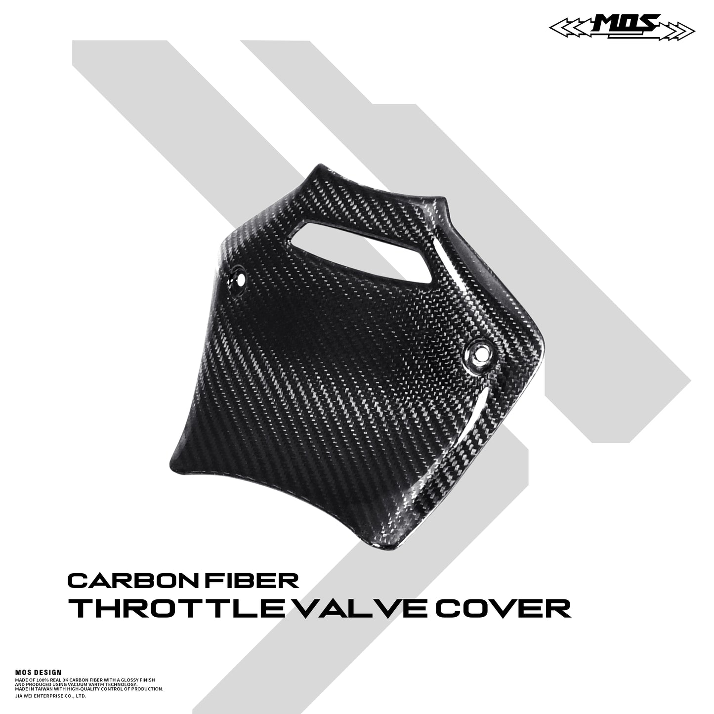 MOS Carbon Fiber Throttle Valve Cover for Yamaha TMAX 560 2022-2025