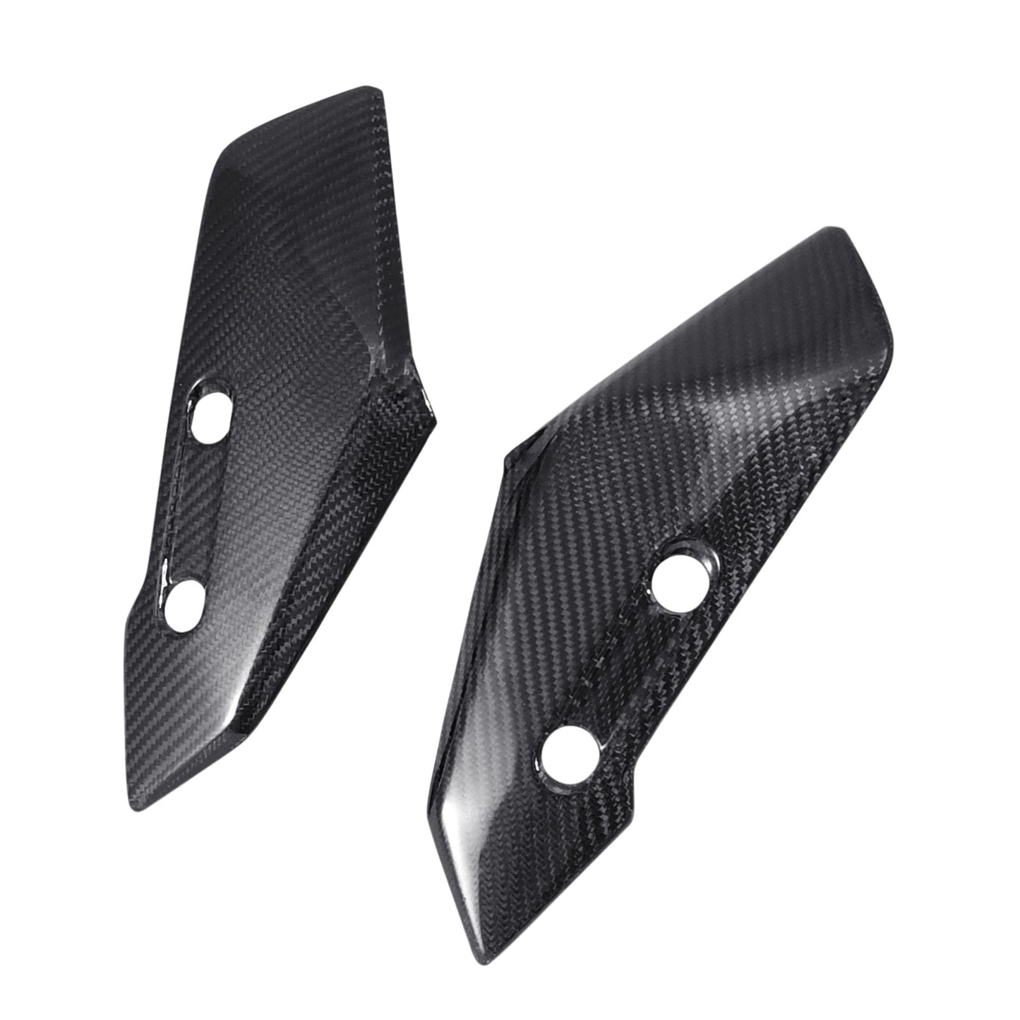 MOS Carbon Fiber Front Fender Side Covers for Yamaha TMAX 560 2022-2025