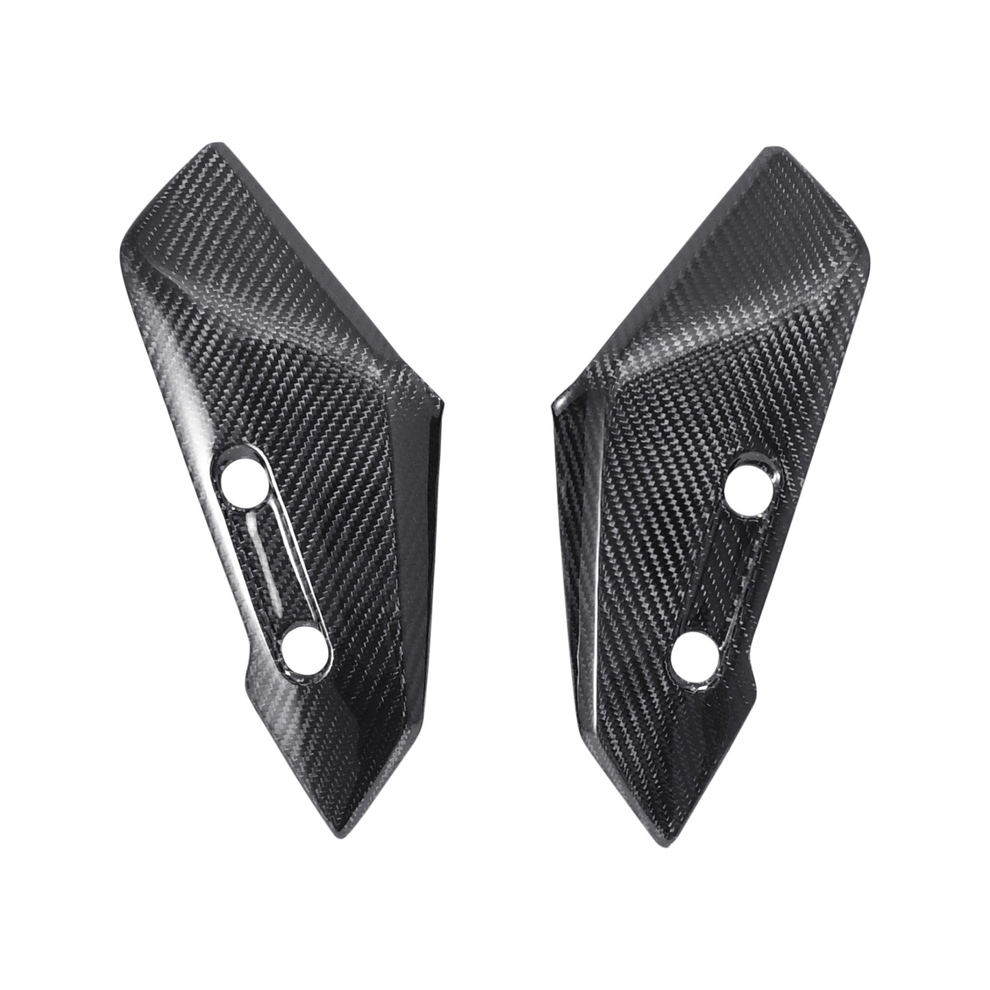 MOS Carbon Fiber Front Fender Side Covers for Yamaha TMAX 560 2022-2025