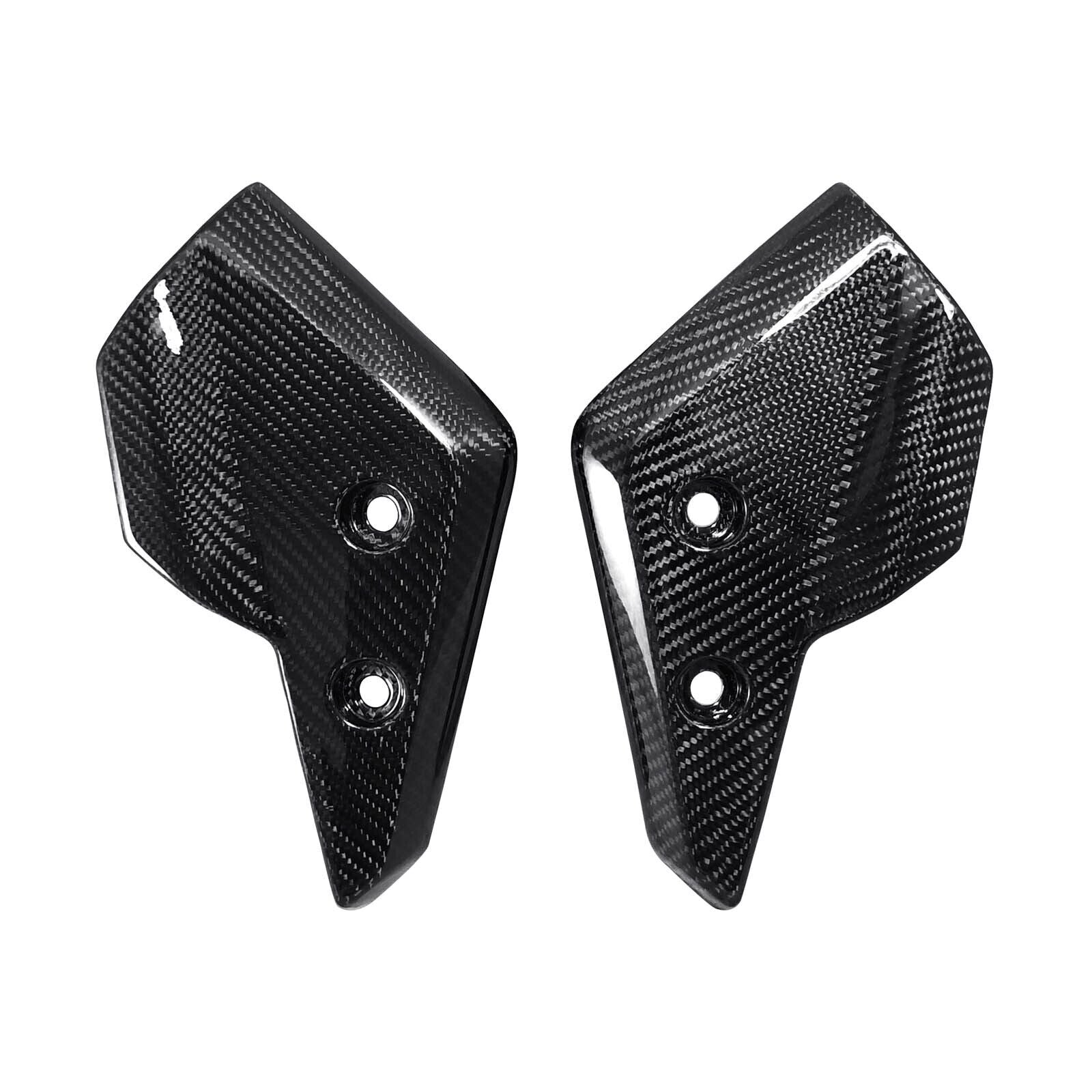 MOS Carbon Fiber Front Fender Side Covers for Kymco AK550 Premium 2022-2024