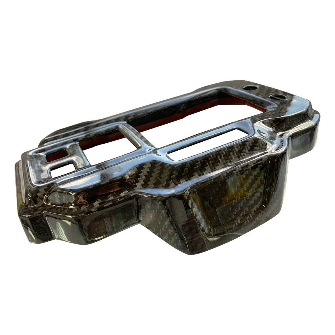 MOS Carbon Fiber Speedometer Upper Cover for Yamaha Zuma 125  2022 - 2024