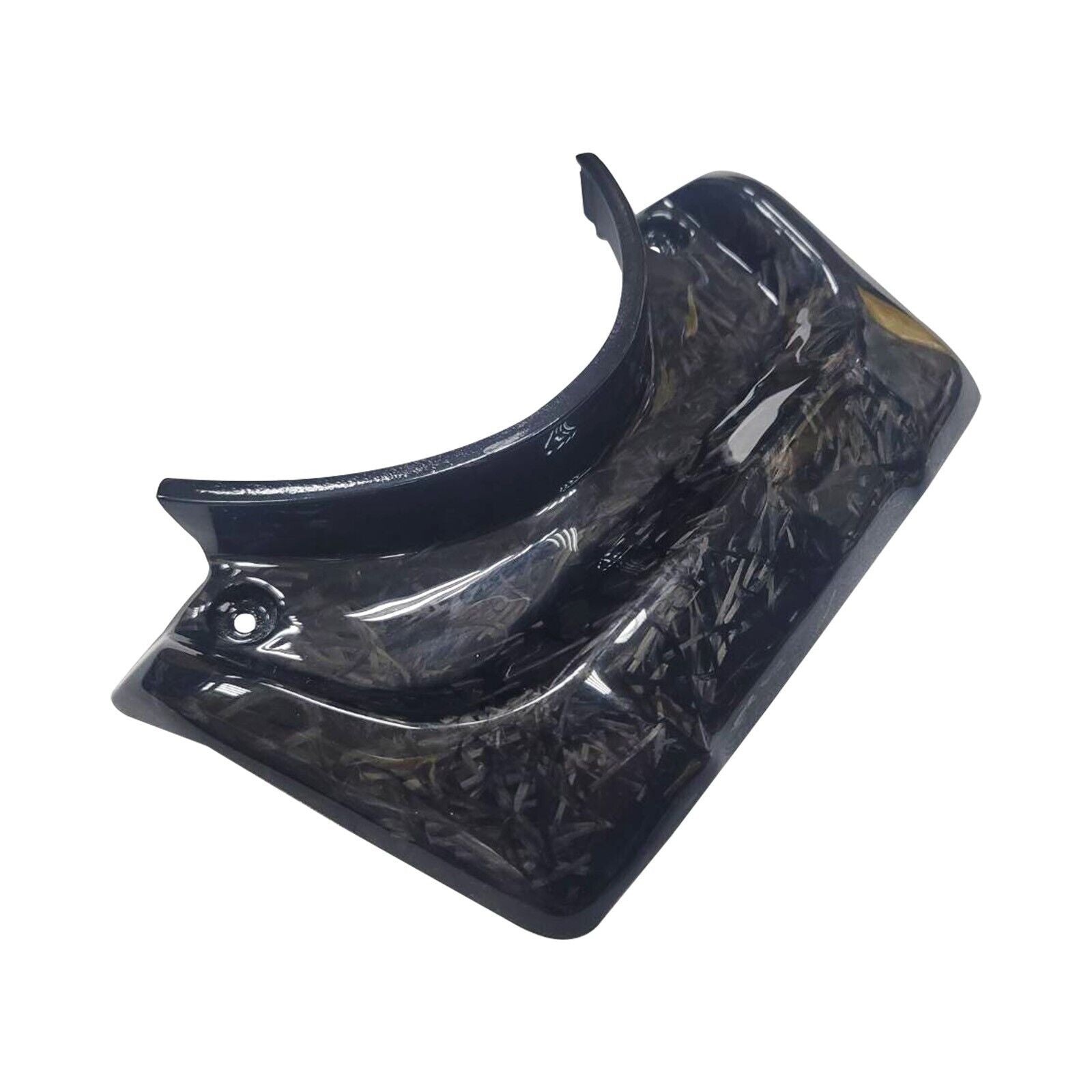 Wrapped Forged Carbon Fiber Taillight Cover Set for Yamaha Zuma 125 2022 - 2024