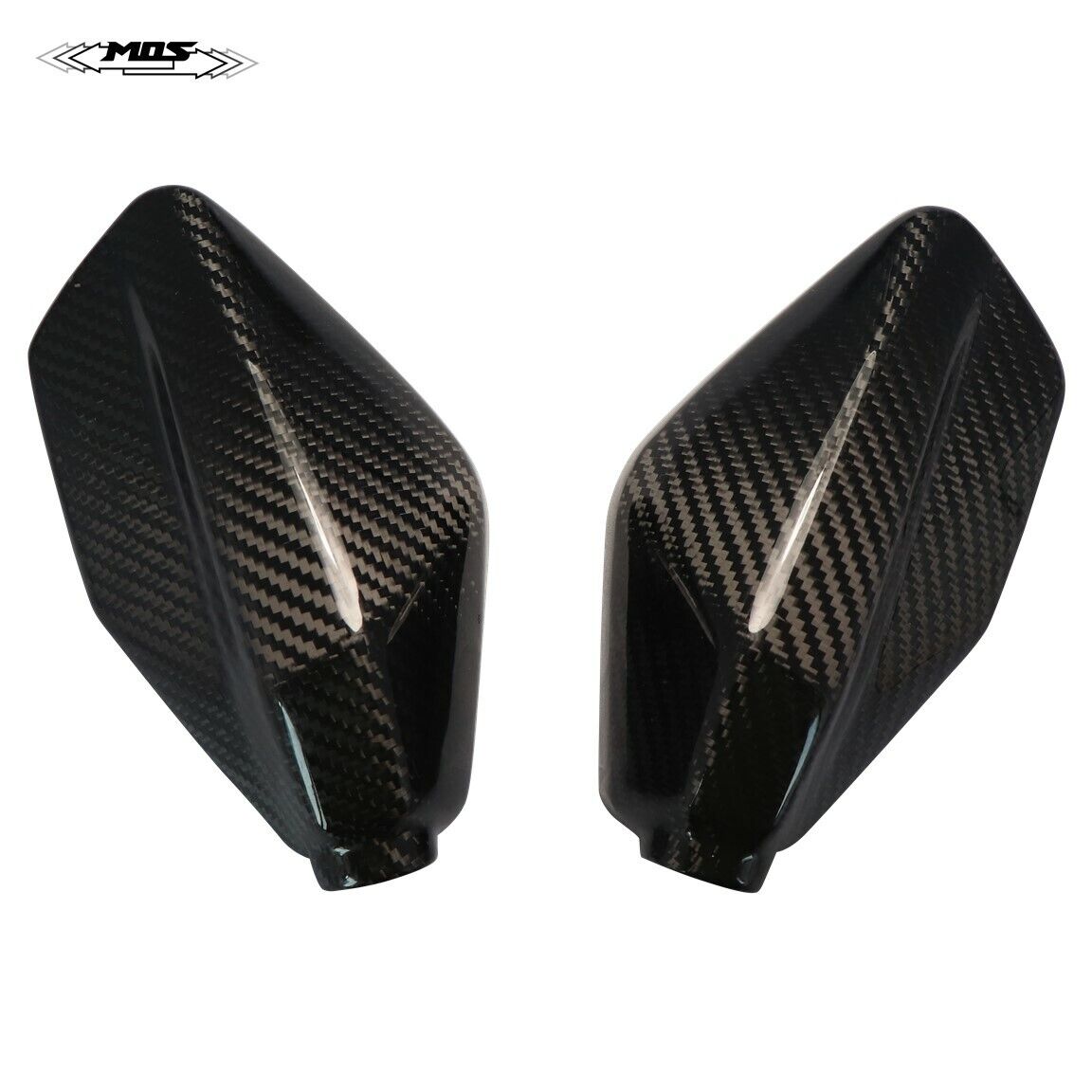 MOS Carbon Fiber Mirror Covers for Kymco AK550 18-24 / AK550 Premium 22-24