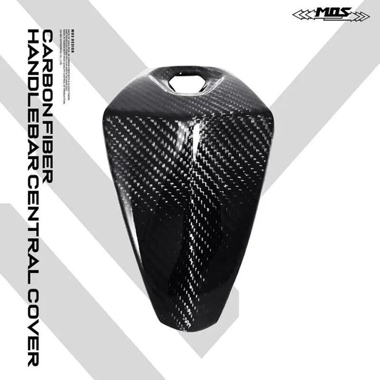 MOS Carbon Fiber Handlebar Central Cover for Kymco AK550 Premium 2022-2024