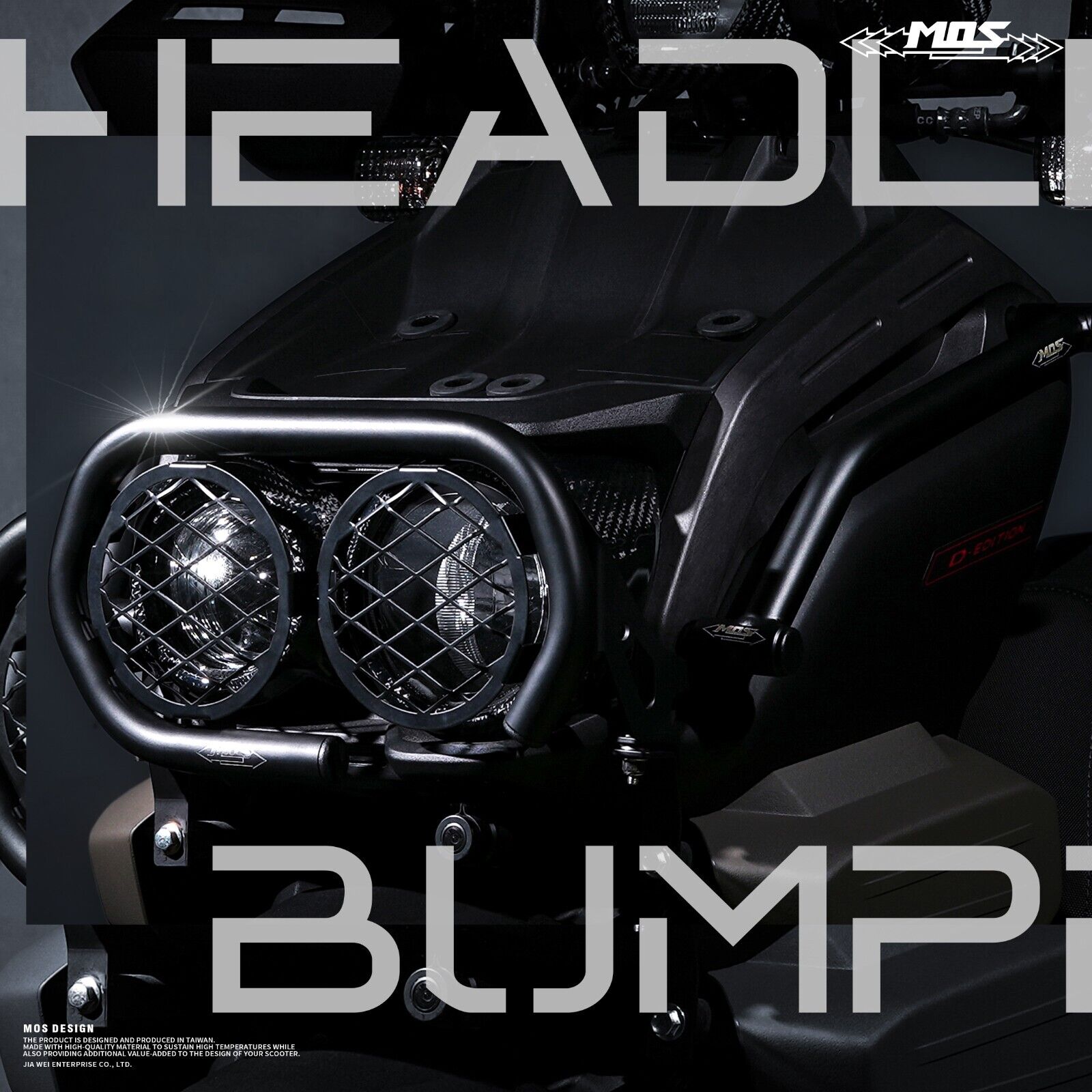MOS Headlight Bumper Set for Yamaha Zuma 125  2022 - 2024