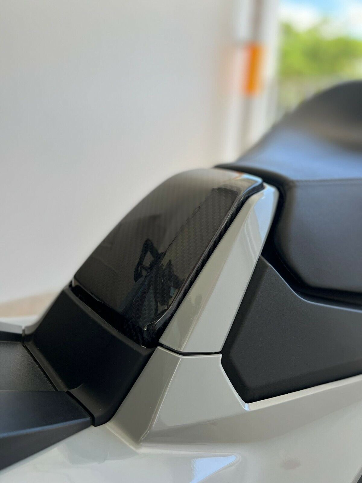MOS Carbon Fiber Fuel Tank Lid Cover for Honda X-ADV 750 2021-2022