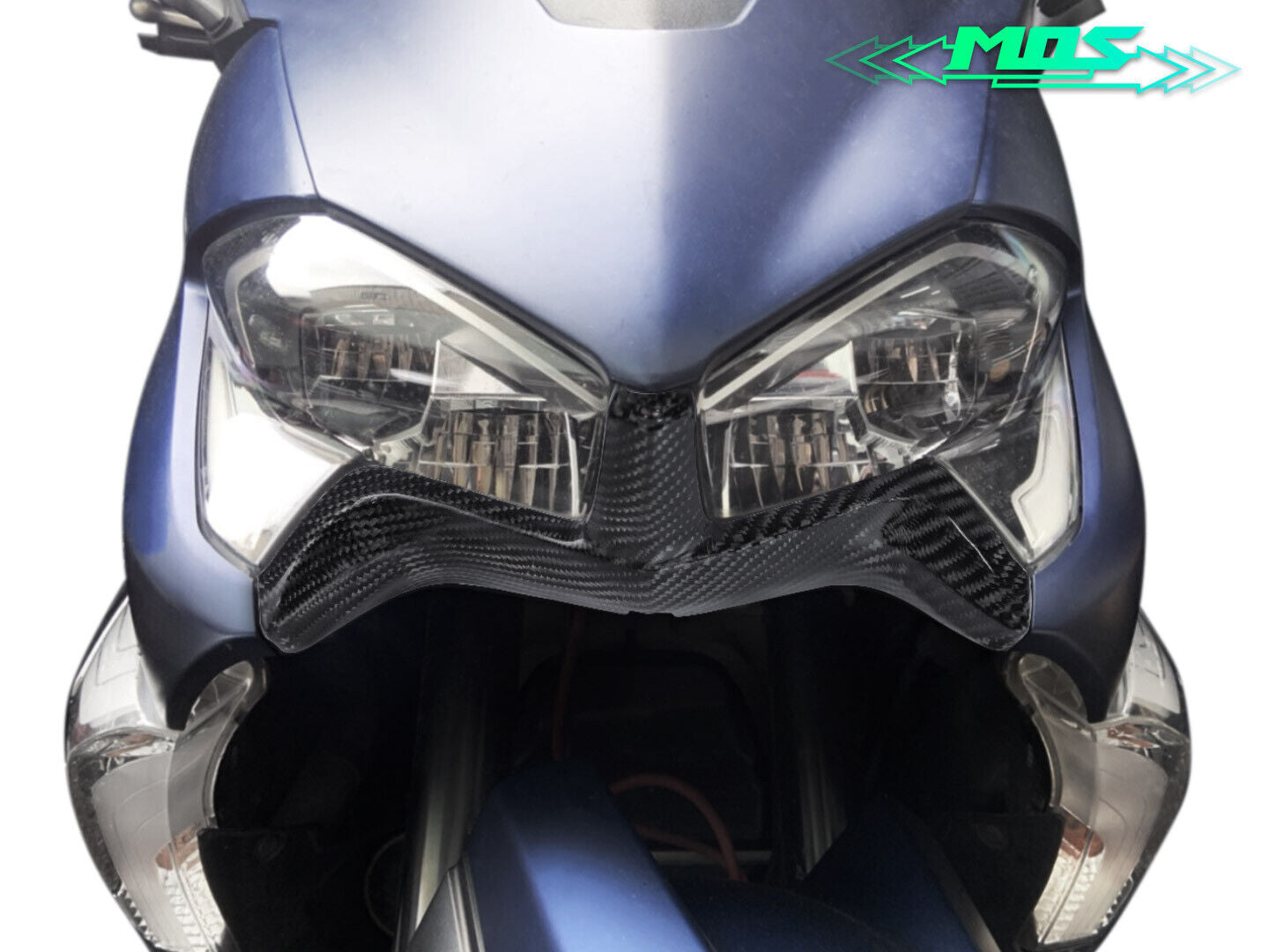 MOS Carbon Fiber Front Lower Cover for Yamaha TMAX 530 and 560 2017 - 2021