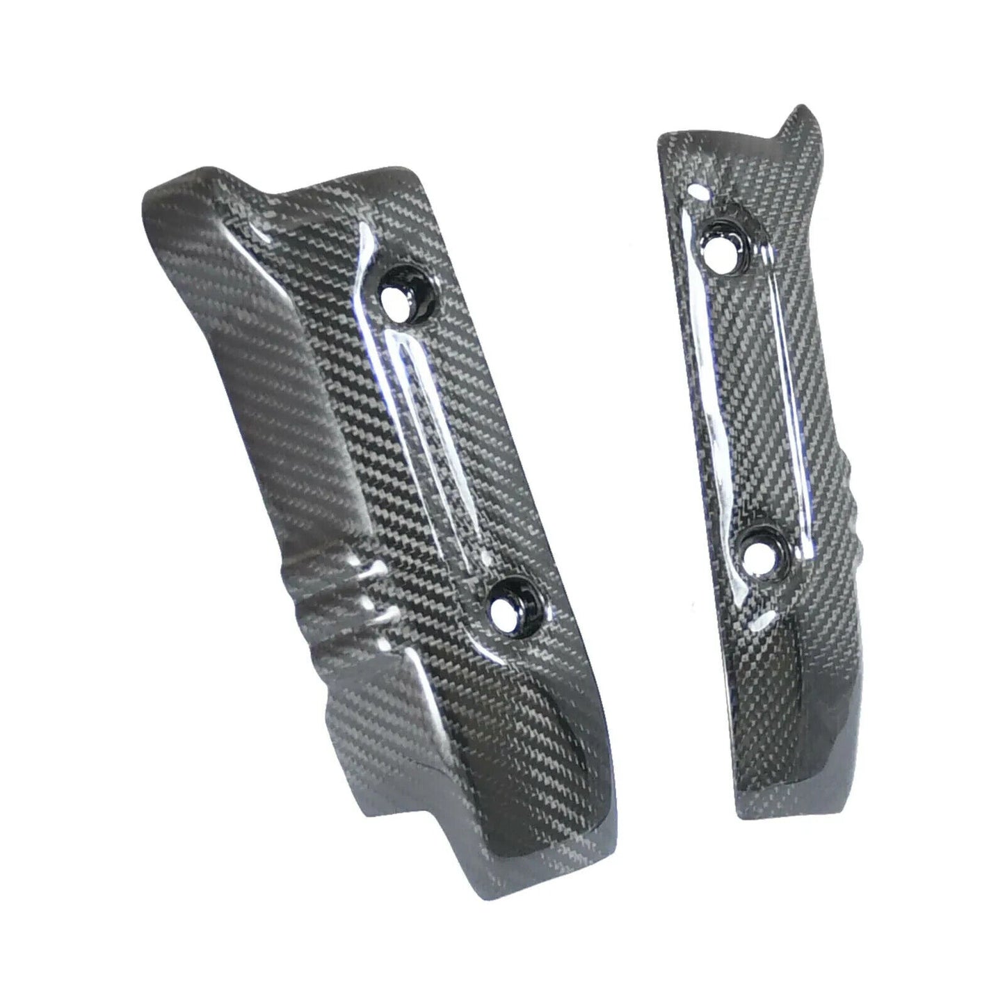 Carbon Fiber Front Shock Absorber Cover for Yamaha Zuma 125 2022-2024