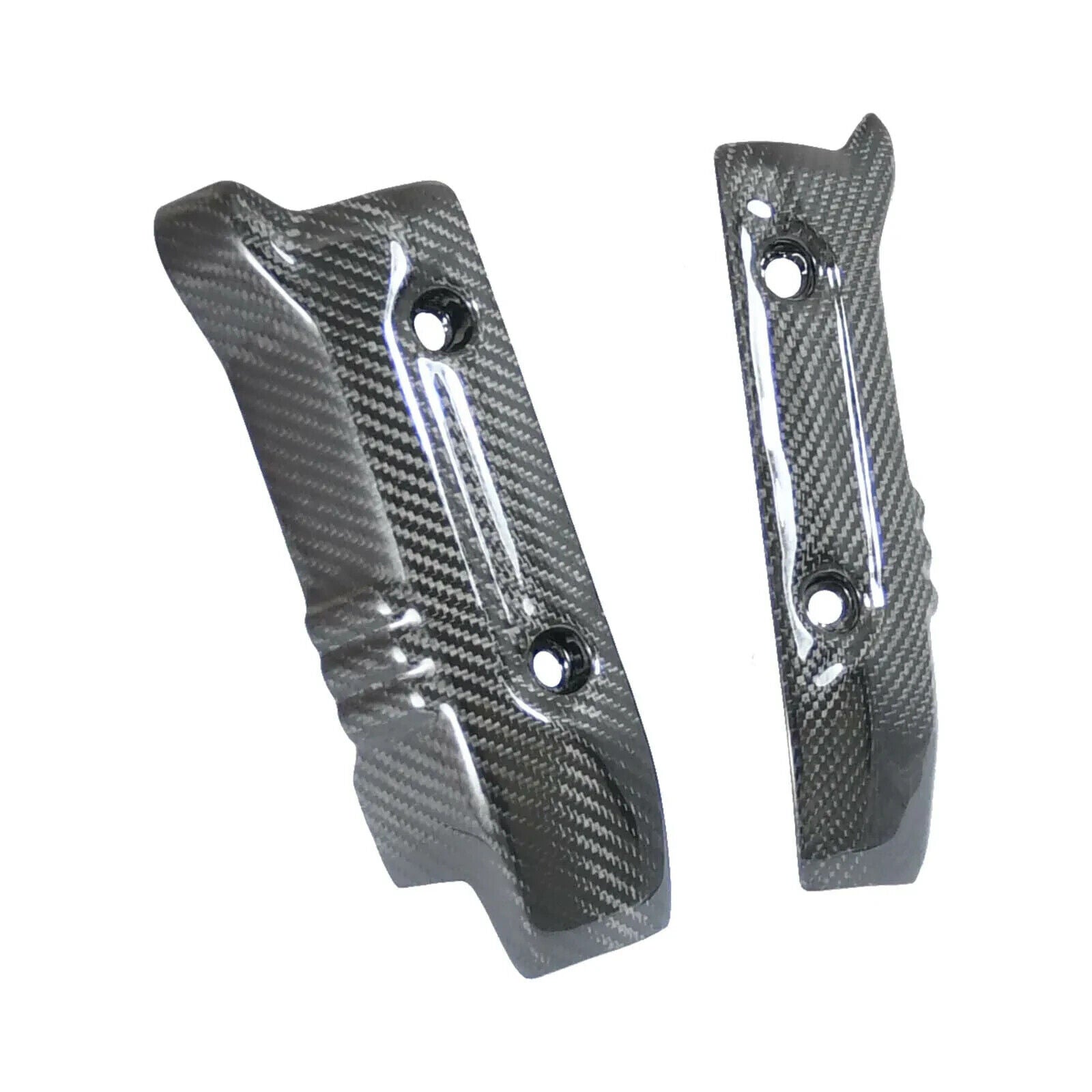 Carbon Fiber Front Shock Absorber Cover for Yamaha Zuma 125 2022-2024