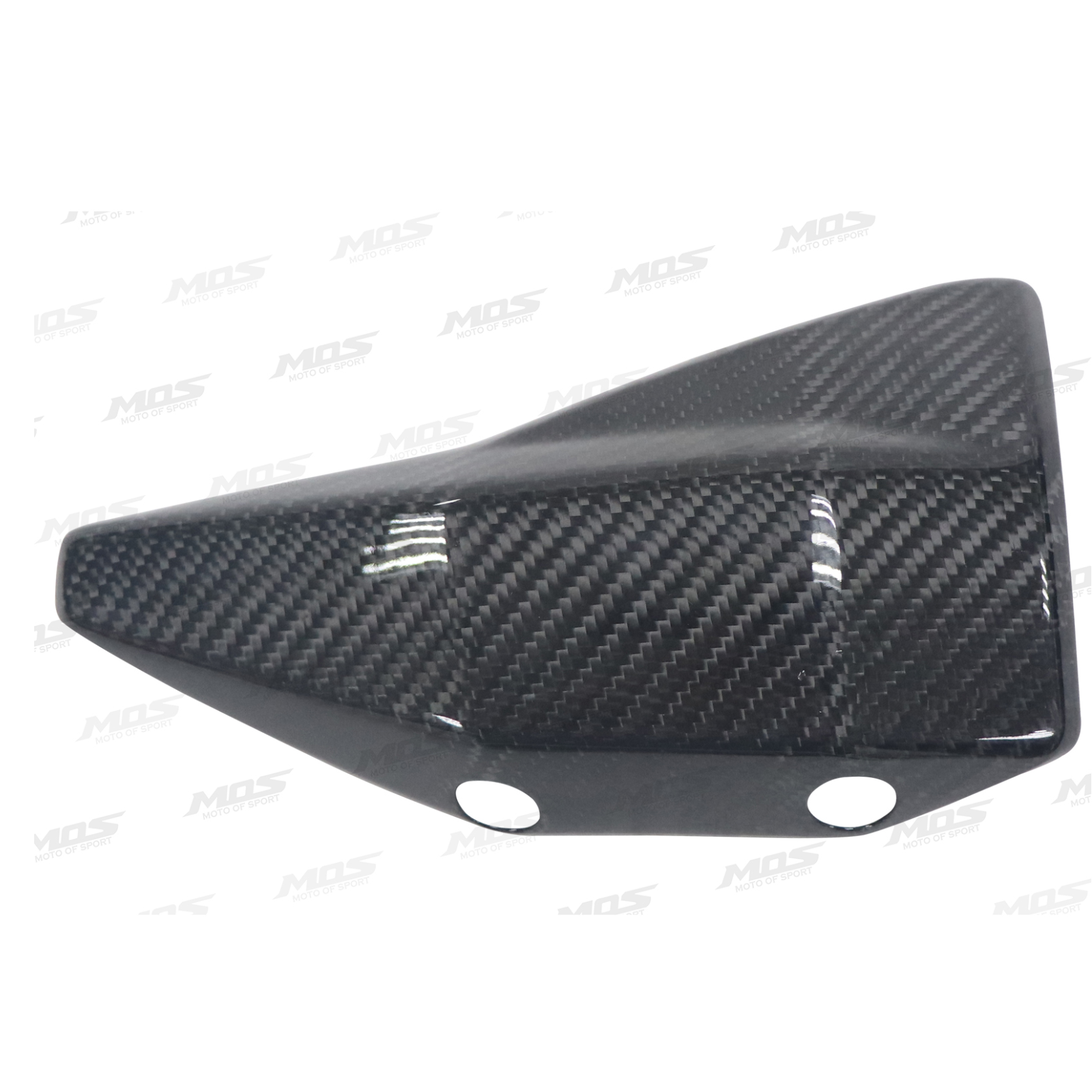 MOS Carbon Fiber Muffler Upper Cover for Kymco AK550 18-24 / AK550 Premium 22-24