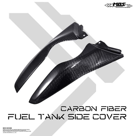 MOS Carbon Fiber Fuel Tank Side Covers for Yamaha TMAX 560 2022-2024