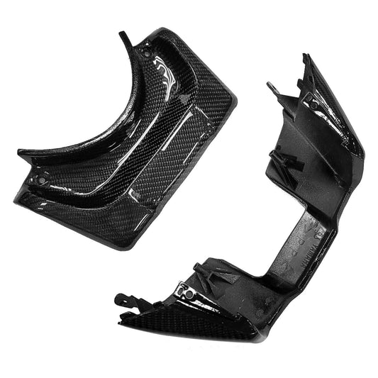Wrapped Carbon Fiber Taillight Cover Set for Yamaha Zuma 125 2022 - 2024
