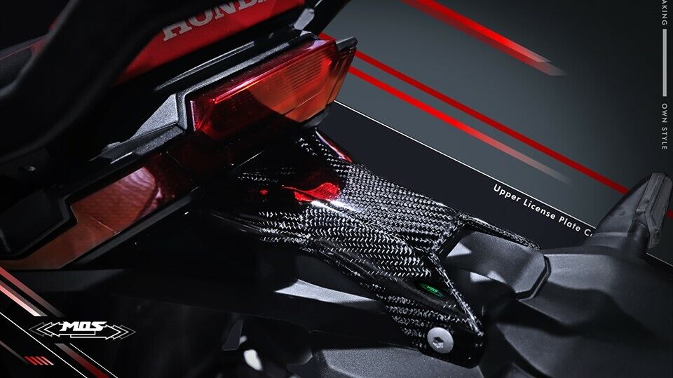 MOS Carbon Fiber Rear Fender Stay Upper Cover for Honda X-ADV 750 2017-2020