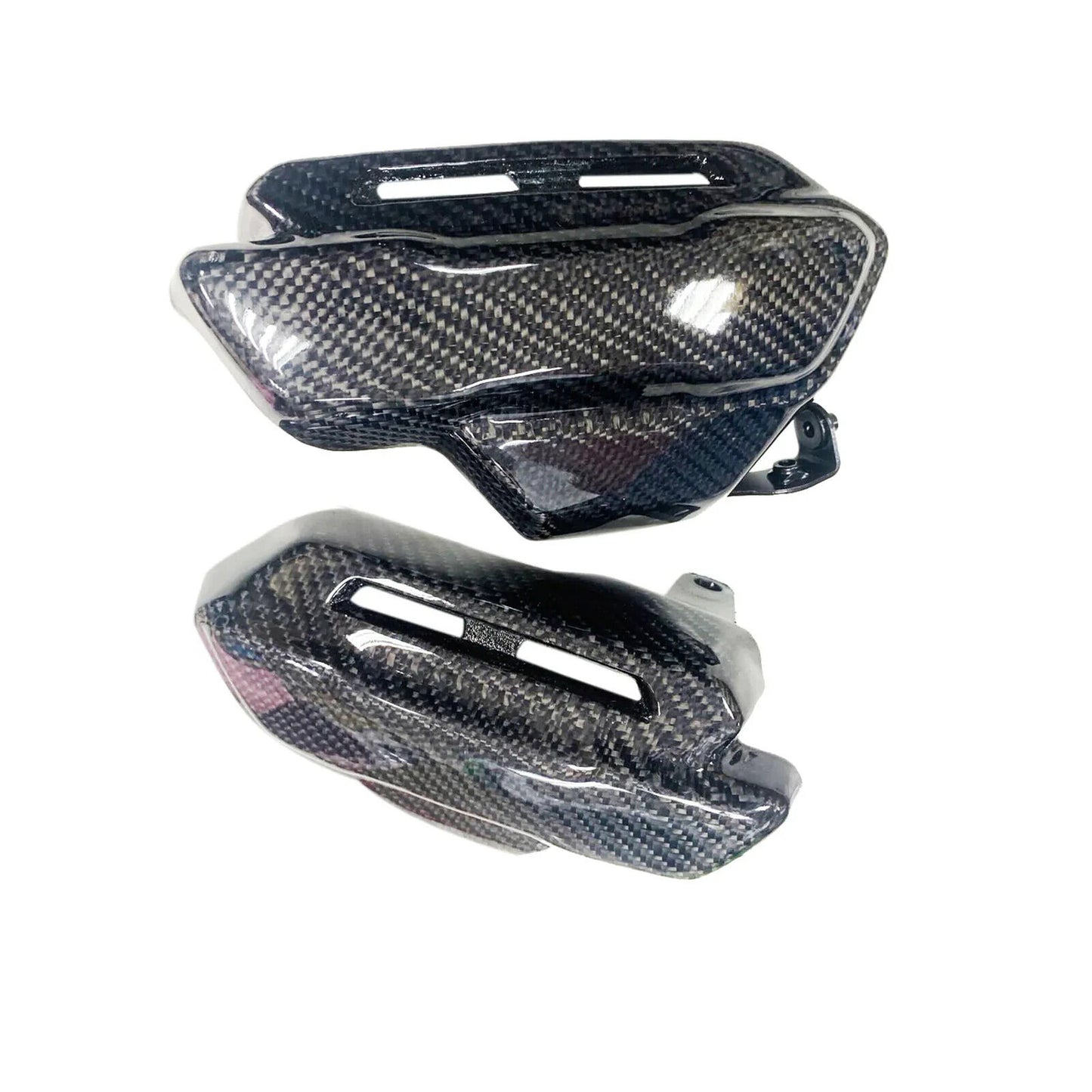 MOS Wrapped Carbon Fiber Handle Cover for Yamaha Zuma 125 2022-2024