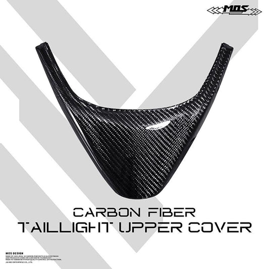 MOS Carbon Fiber Taillight Upper Cover for Yamaha TMAX 560 2022-2023