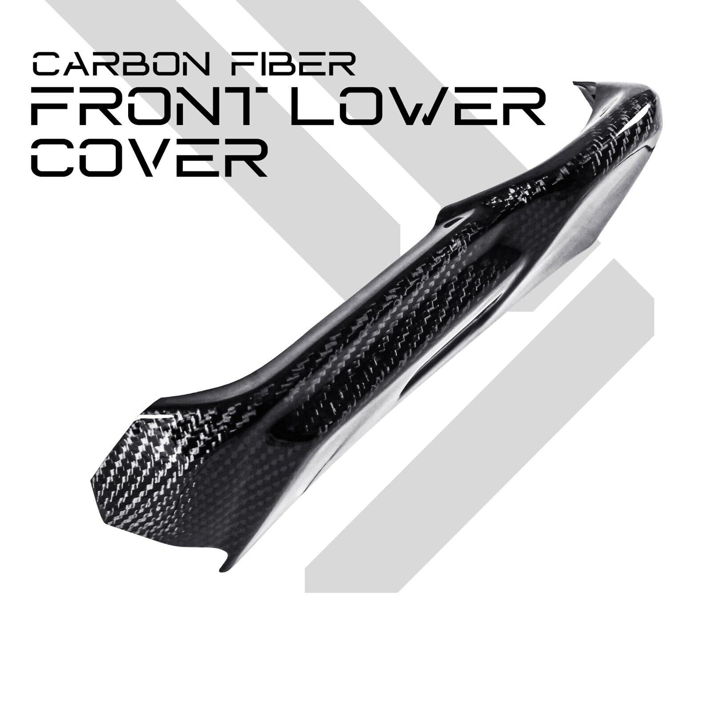 MOS Carbon Fiber Front Headlight Lower Cover for Yamaha Zuma 125  2022 - 2024