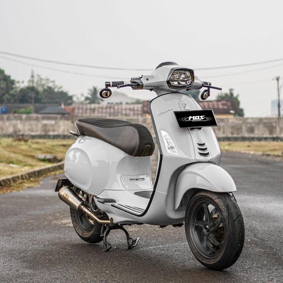 MOS SPRINT Forged Aluminum Alloy Wheels Rims for Vespa Sprint 125 150 Black