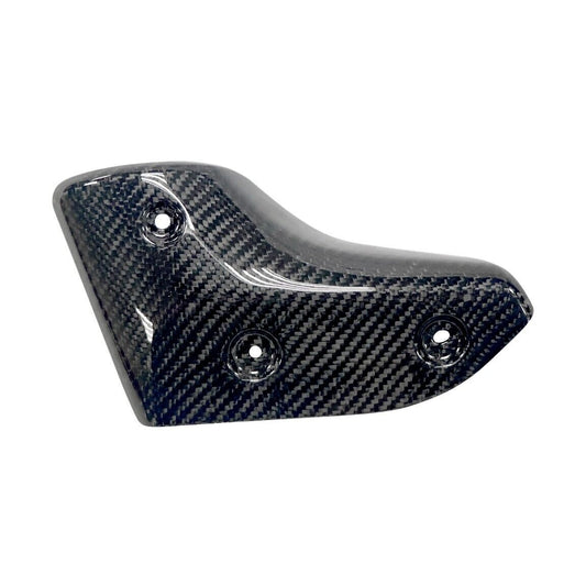 MOS Carbon Fiber Exhaust Pipe Protector Cover for Yamaha TMAX 560 2022 2023