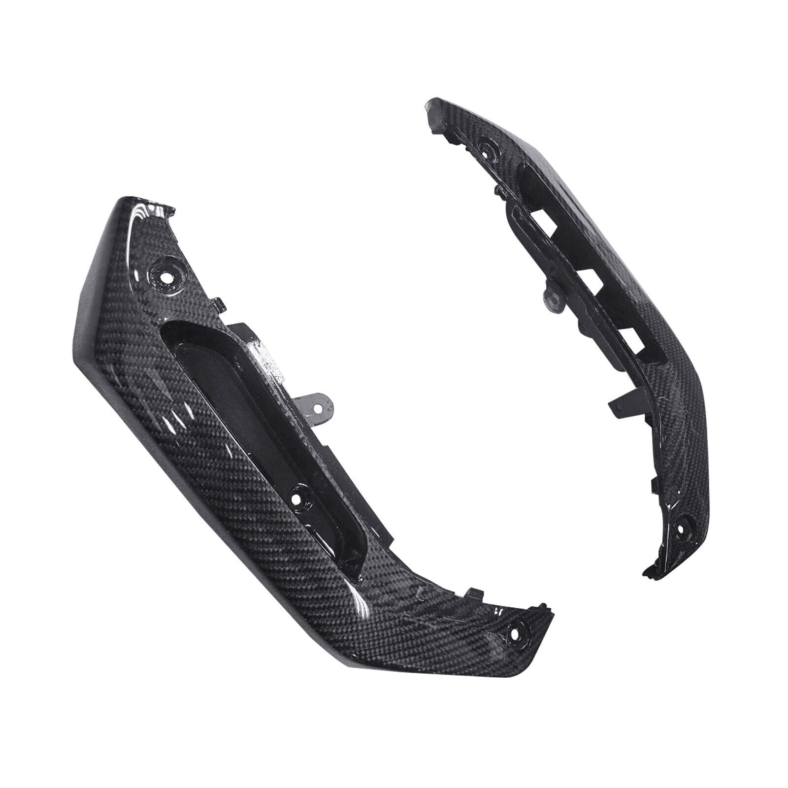 MOS Wrapped Carbon Fiber Front Upper Side Covers for Yamaha Zuma 125 2022-2024