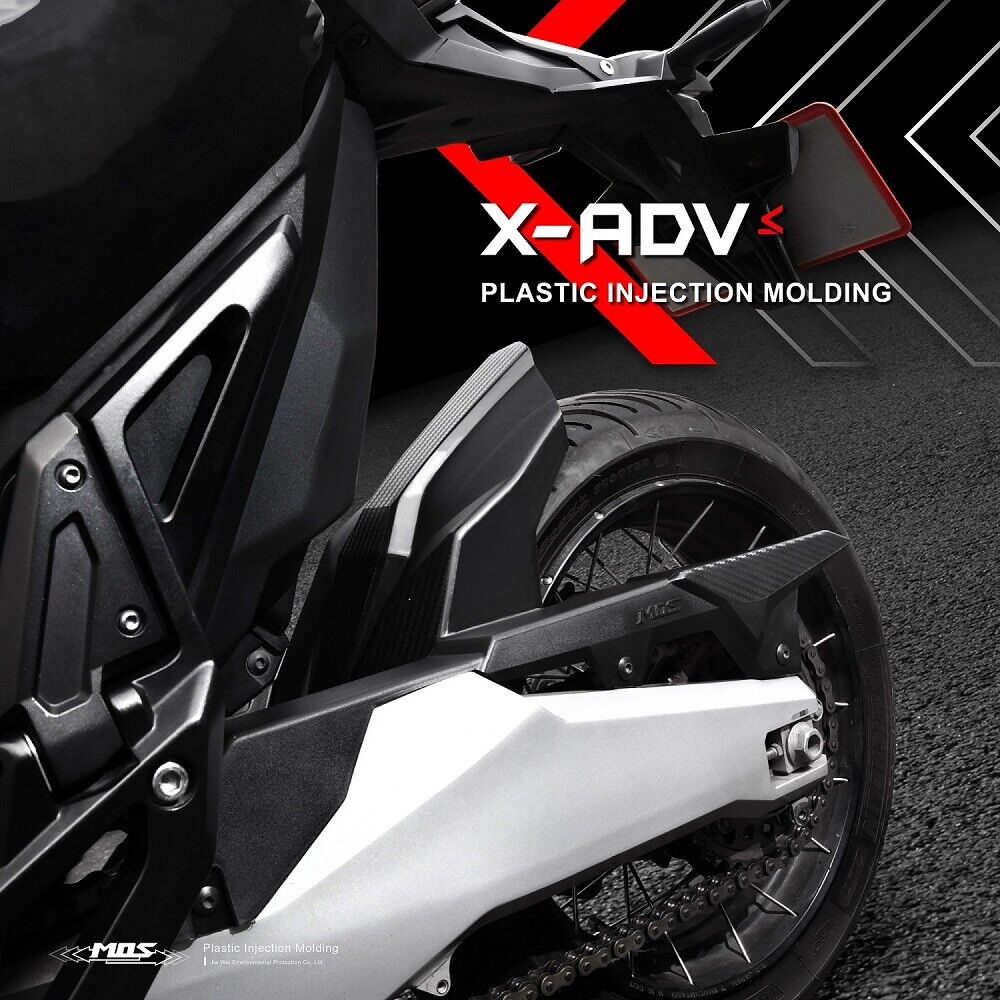 MOS Rear Fender Hugger Mud Guard with Chain Guard for Honda X-ADV 750 2017-2023