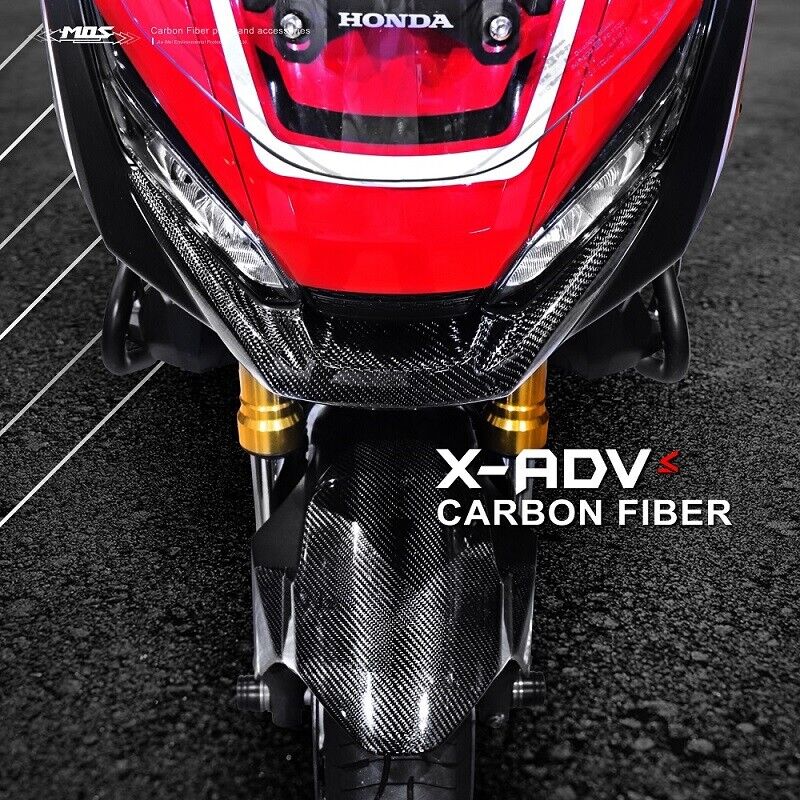 MOS Carbon Fiber Front Fender Upper Cover for Honda X-ADV 750 2017-2023