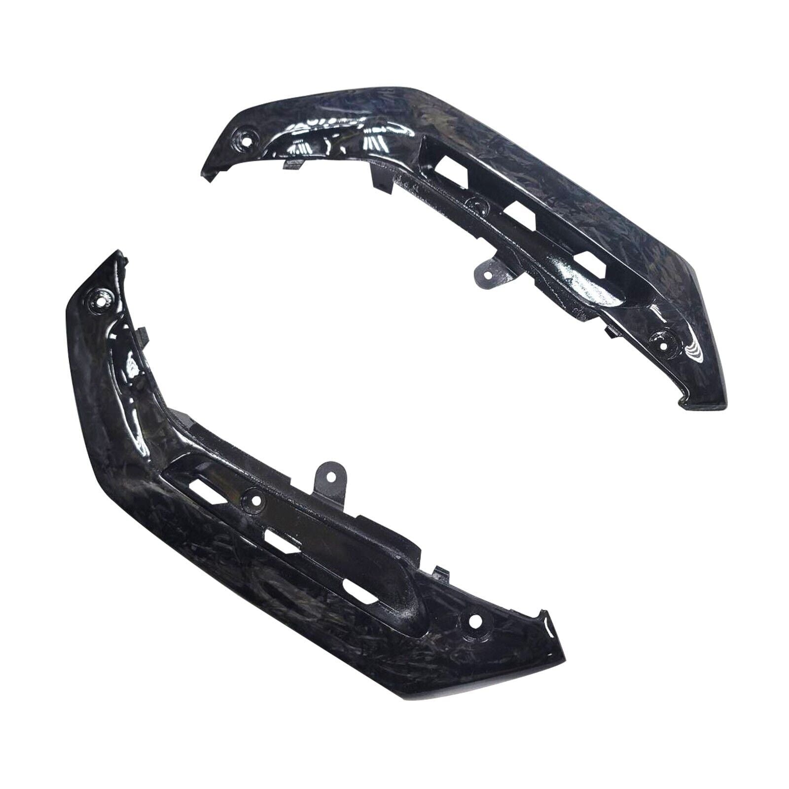 MOS Wrapped Forged Carbon Front Upper Side Covers for Yamaha Zuma 125 2022-2024
