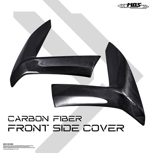 MOS Carbon Fiber Front Side Covers for Yamaha TMAX 560 2022-2023