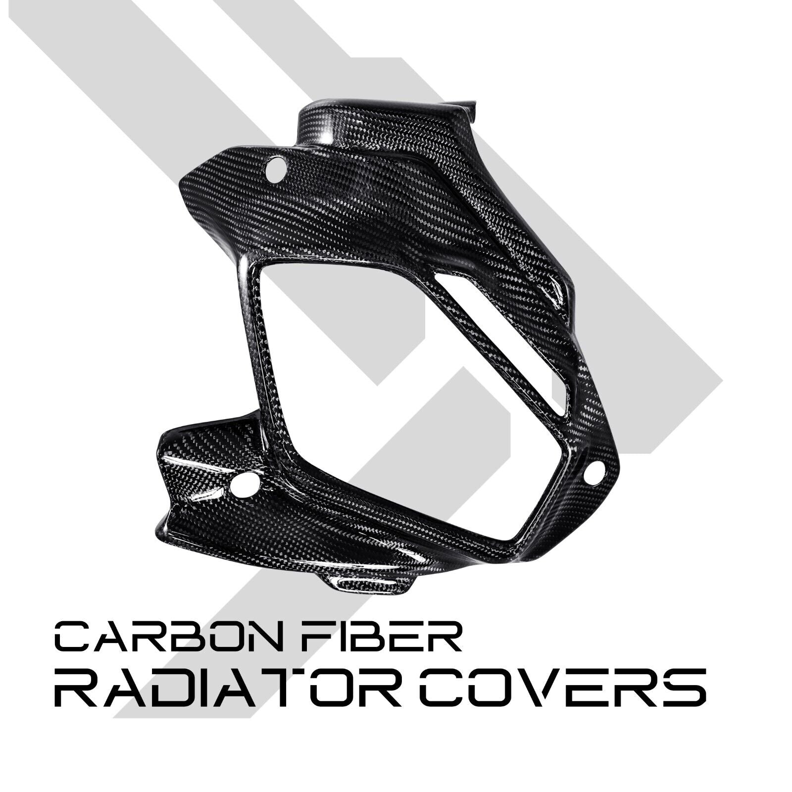 MOS Carbon Fiber Radiator Cover for Yamaha Zuma 125  2022 - 2024