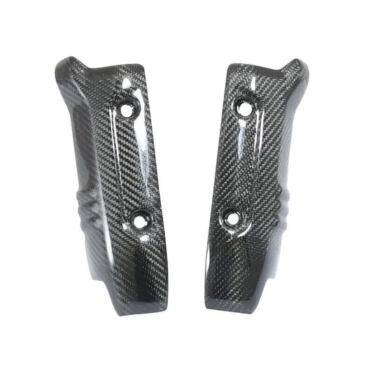 Carbon Fiber Front Shock Absorber Cover for Yamaha Zuma 125 2022-2024