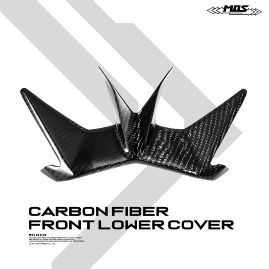 MOS Carbon Fiber Front Lower Cover for Kymco AK550 Premium 2022-2024