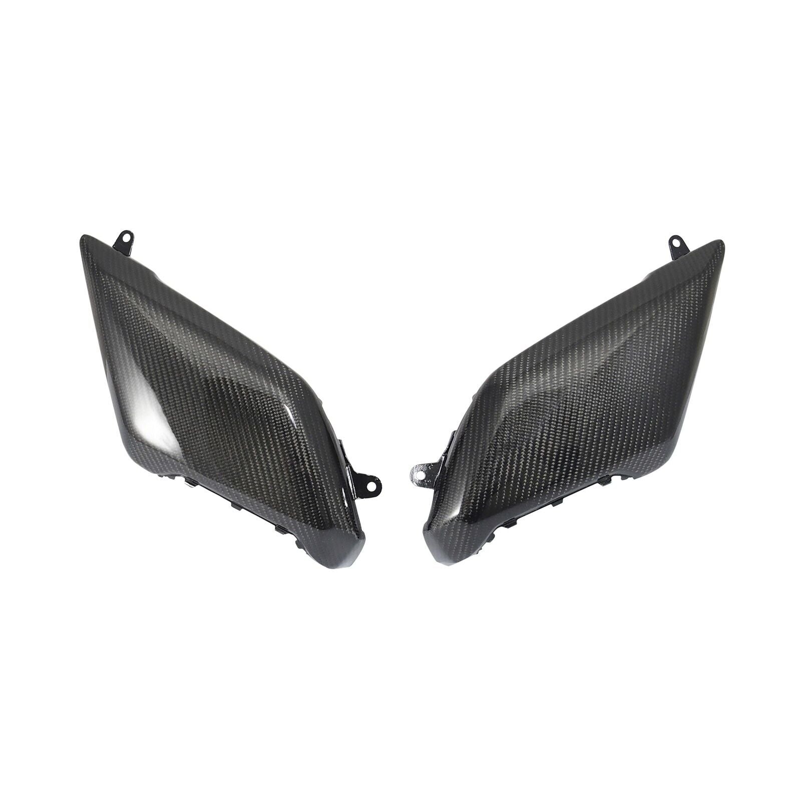 MOS Wrapped Carbon Fiber Front Side Covers for Yamaha Zuma 125 2022-2024